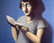 被征服的读者 - 雷内·马格里特